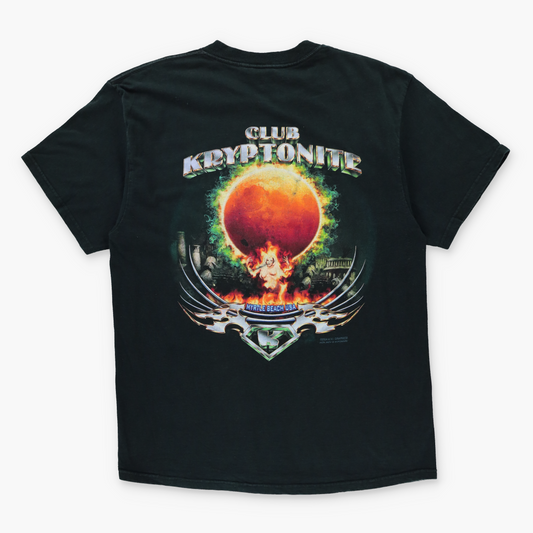 Club Kryptonite Myrtle Beach USA Double Sided DELTA Souvenir TShirt (M-L)