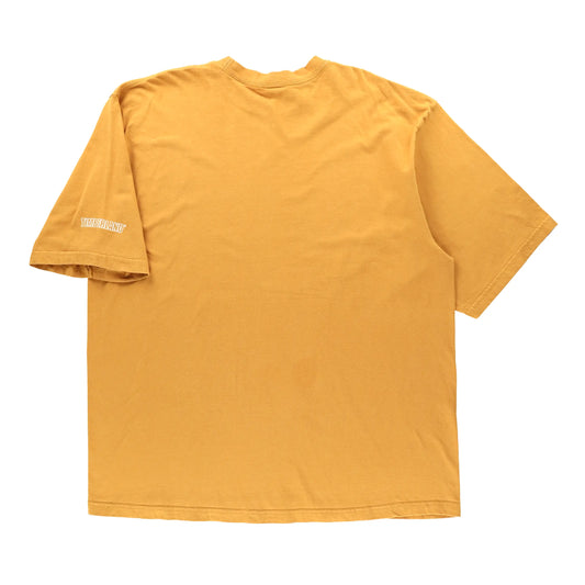 TIMBERLAND Big Tree Logo Graphic Mustard Yellow T-Shirt (XL-XXL) - Vintage Sole Melbourne