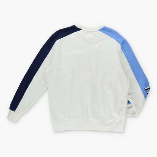 Vintage STARTER Tennessee Titans NFL Embroidered White & Blue Football Sweatshirt (L) Vintage Sole Melbourne