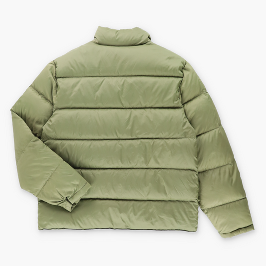 Vintage RALPH LAUREN POLO Embroidered Pony Logo Olive Green Down Puffer Jacket (M) Vintage Sole Melbourne