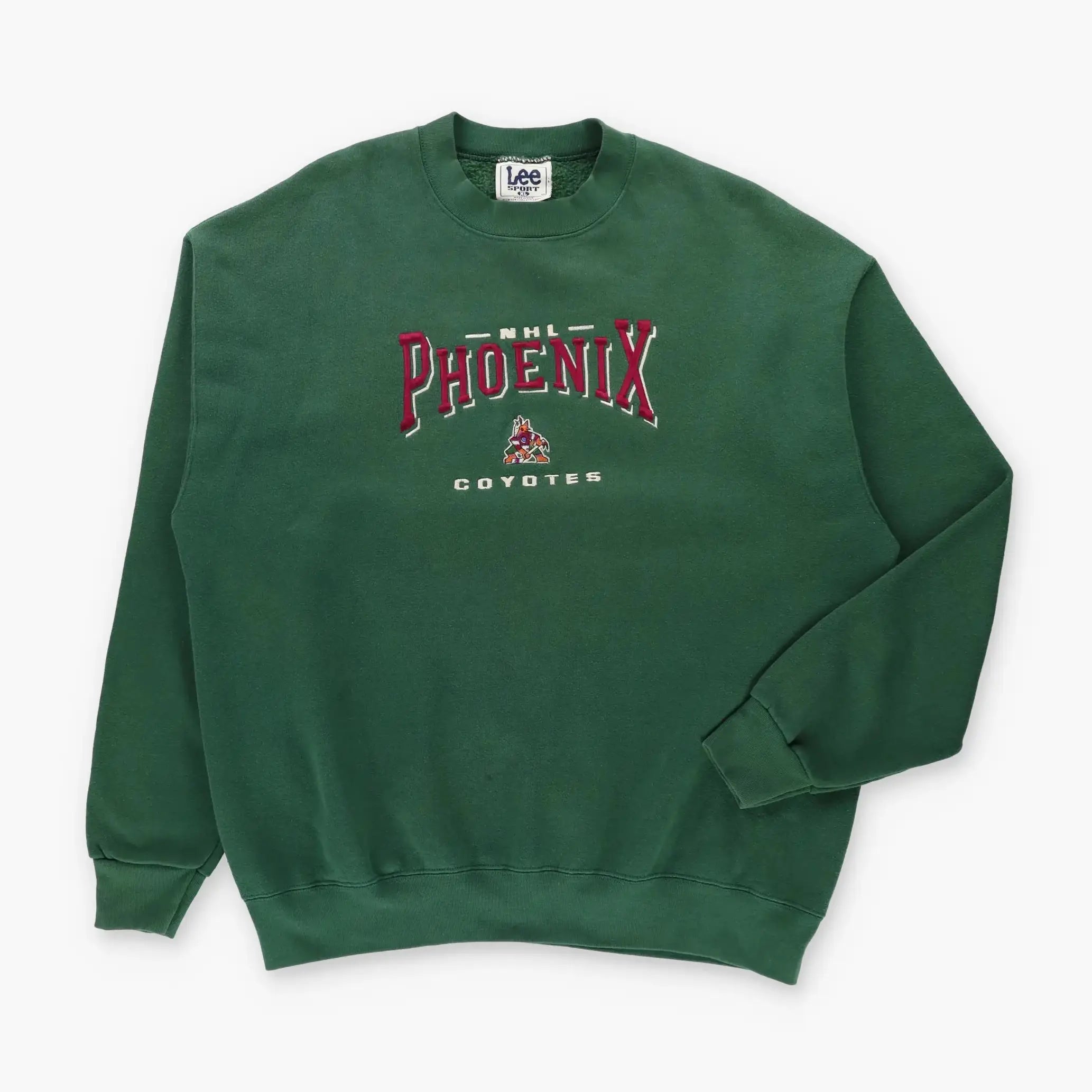 Crewneck Coyotes Sweater LEE SPORT NHL Phoenix Coyotes USA Crewneck Coyotes Sweater LEE SPORT NHL Phoenix Coyotes USA