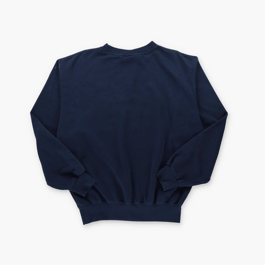 TIMBERLAND Navy Embroidered Logo Hampton New Hampshire Sweatshirt (M-L) Vintage Sole Melbourne