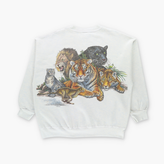 Wildcats graphic USA Made SIGNAL SPORTS Double Sided Habitat Sweatshirt (XXL) Vintage Sole Melbourne