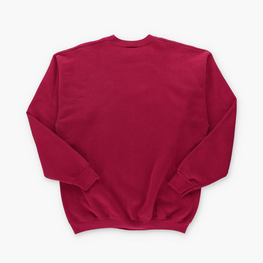 Disney's Goofy HANES Heavyweight USA Made Red Sweatshirt (L TALL)