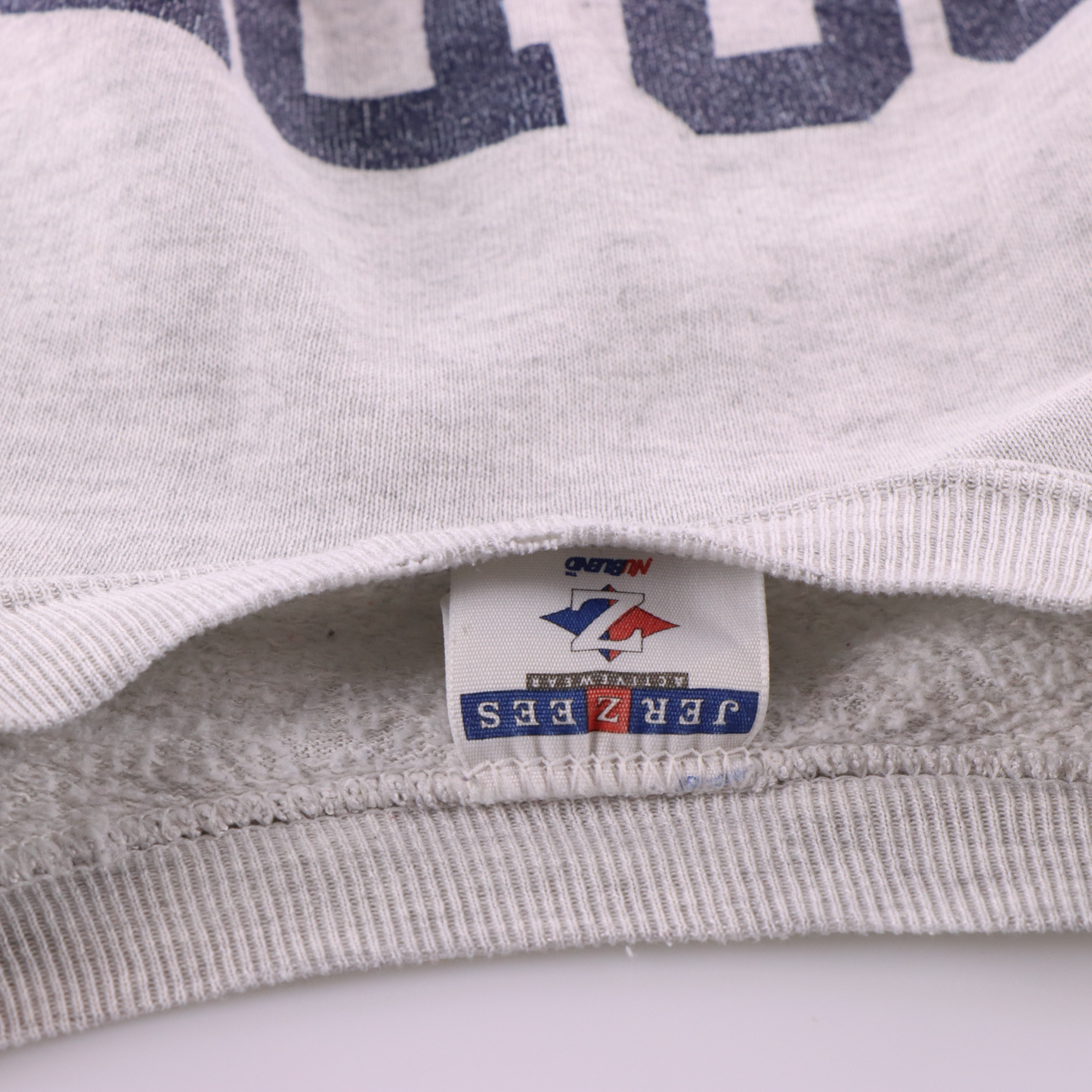 Sports Illustrated USA Made JERZEES Activewear Blue & Heather Grey Sweatshirt (L-XL)