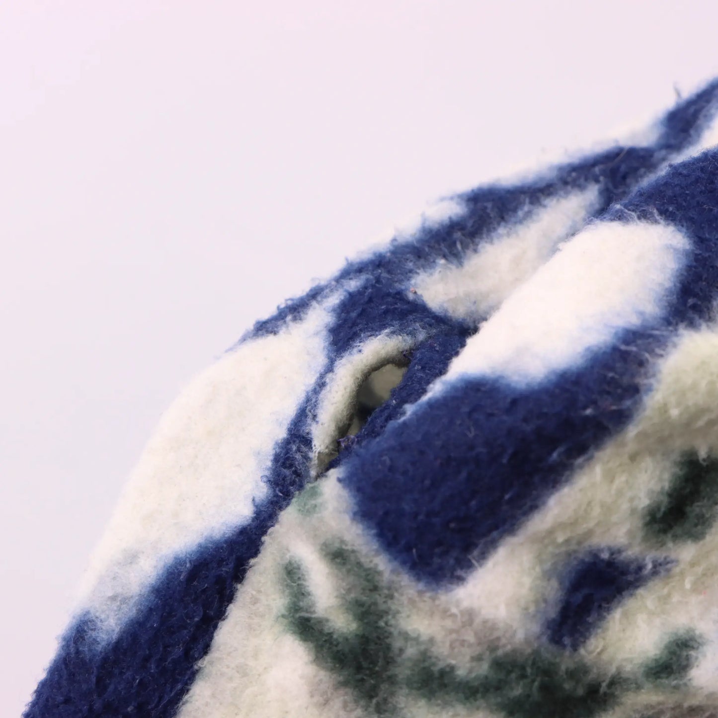 Howling Wolf Silhouette & Starry Sky 1/4 Zip Long All Over Fleece Sweatshirt (4XL) Vintage Sole Melbourne