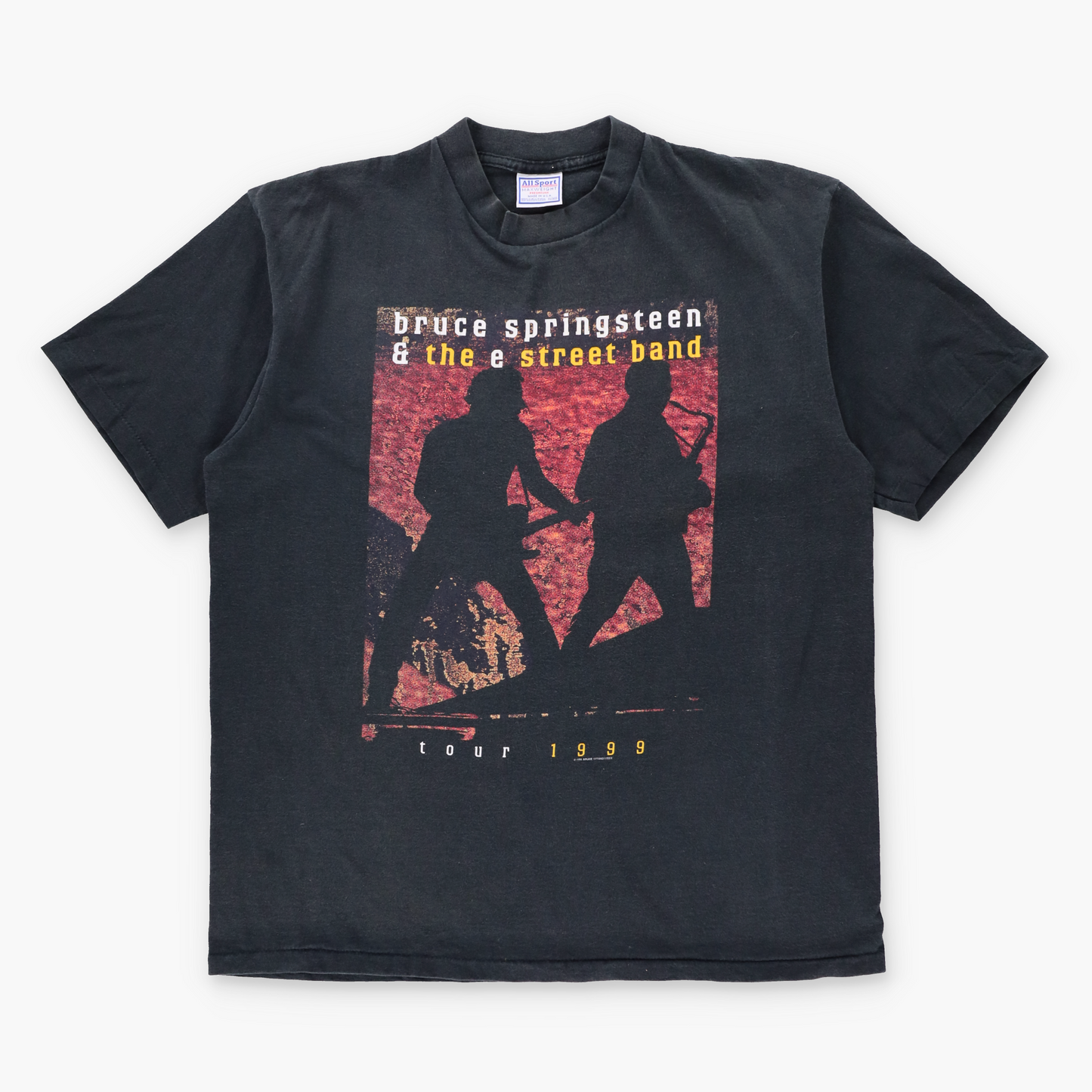 Vintage Bruce Springsteen & The E Street Band 1999 Tour Single Stitch T-Shirt USA Made (XL)