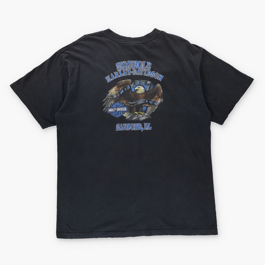 HARLEY DAVIDSON "2008 Daytona Bike Week" Sanford Florida TShirt USA Made (XL)