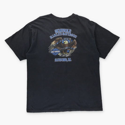 HARLEY DAVIDSON "2008 Daytona Bike Week" Sanford Florida TShirt USA Made (XL) - Vintage Sole Melbourne