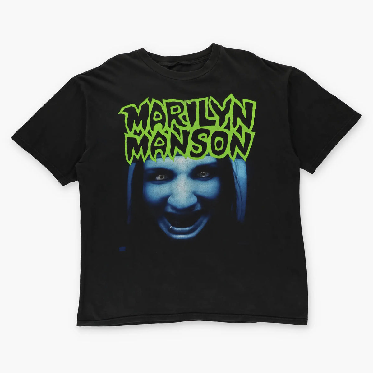 Marilyn Manson "This Is Your World" Double Sided Black T-Shirt (XL) - Vintage Sole Melbourne