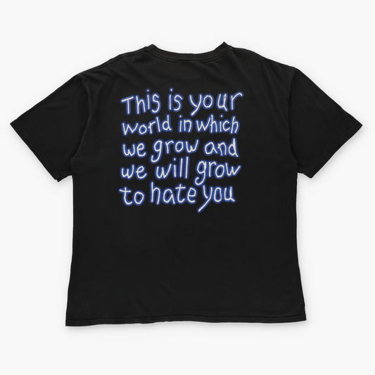 Marilyn Manson "This Is Your World" Double Sided Black T-Shirt (XL)