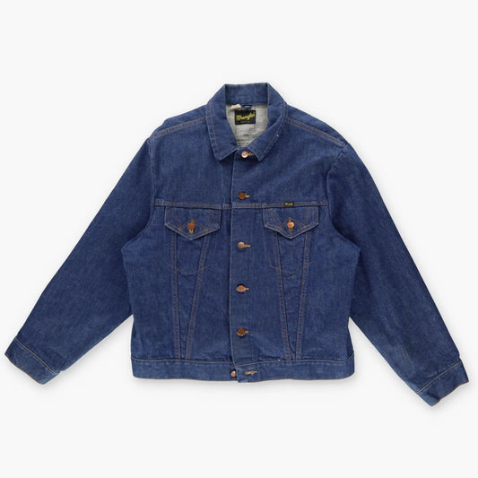 WRANGLER 'Rodeo of Rodeos' Embroidered Denim USA Made Jacket (M-L) Vintage Sole Melbourne