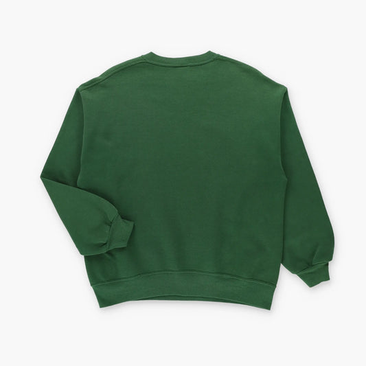 1993 Miami Hurricanes USA Made Tasmanian Devil JERZEES Green Vintage Sweatshirt (L) Vintage Sole Melbourne