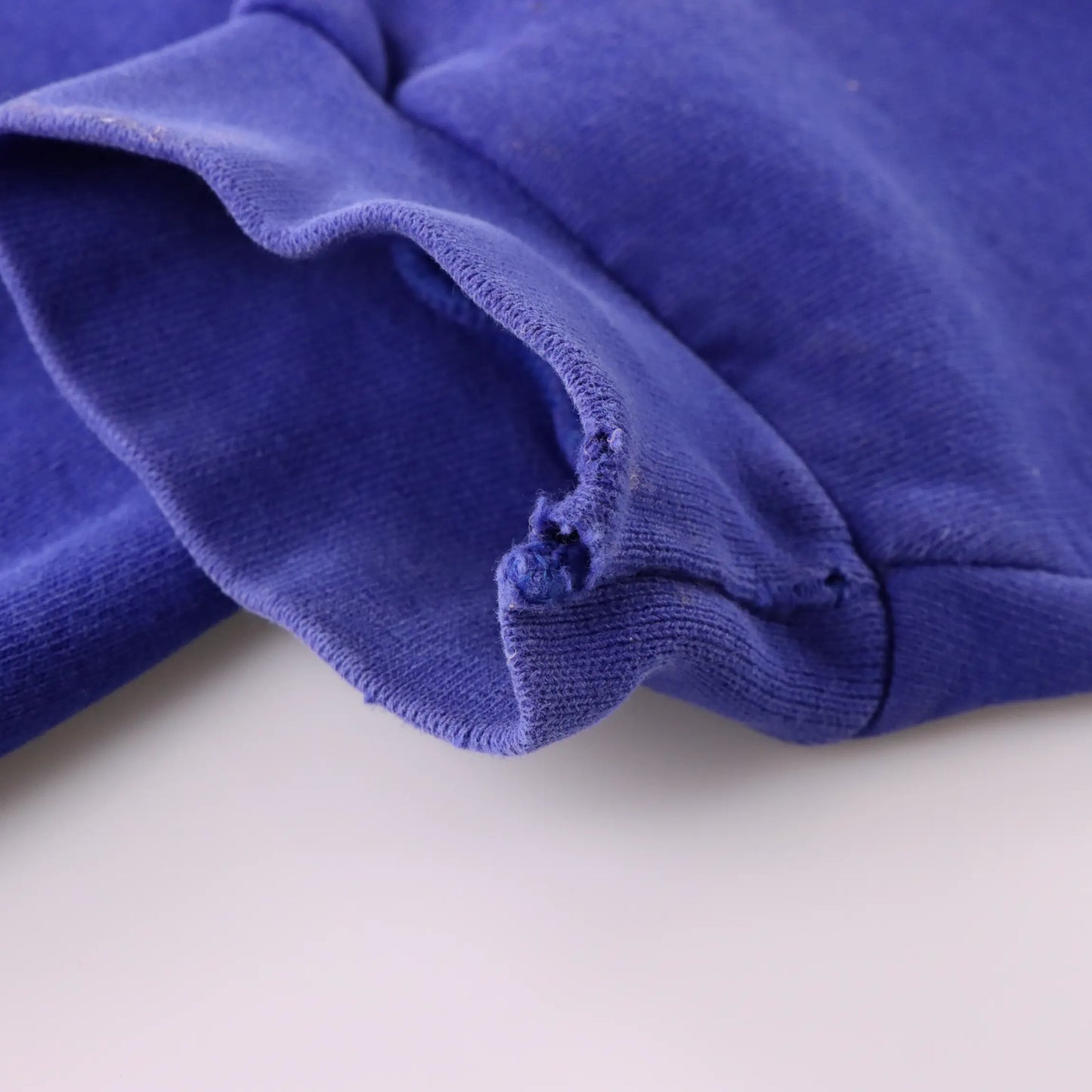 ADIDAS Blue & White Embroidered Logo USA Made Sweatshirt (M-L) Vintage Sole Melbourne