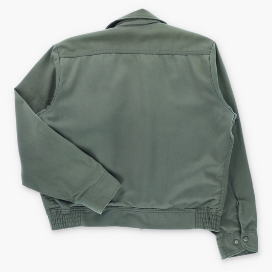 Vintage DICKIES Fleece Lined Khaki Green Eisenhower Work Jacket (M) ***COCO Vintage Sole Melbourne