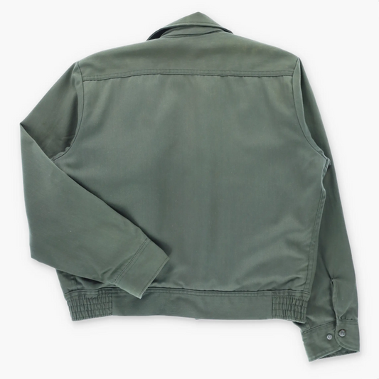 Vintage DICKIES Fleece Lined Khaki Green Eisenhower Work Jacket (M) ***COCO Vintage Sole Melbourne