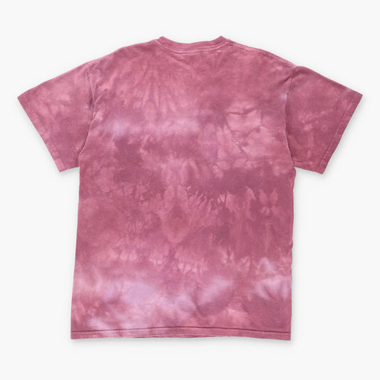 Vintage THE MOUNTAIN Golden Retriever Big Print Dog Tie-Dye T-Shirt (M-L)