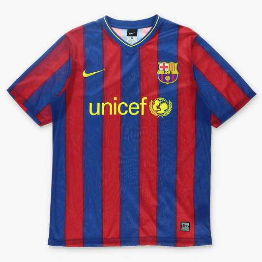 Barcelona 2009/2010 NIKE Home Soccer Jersey (M)