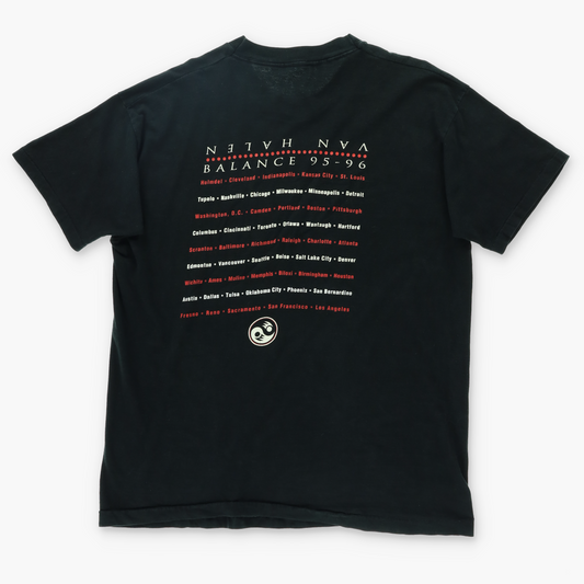 Van Halan 1995-1996 'Balance' Tour Vintage Single Stitch TShirt (XL)