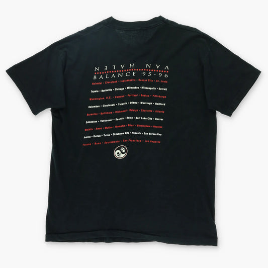 Van Halan 1995-1996 'Balance' Tour Vintage Single Stitch TShirt (XL) Vintage Sole Melbourne