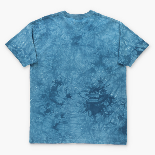 THE MOUNTAIN Butterflies 2001 Blue Tie Dye T-Shirt (XL)