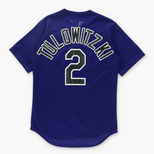 MLB Colorado Rockies Troy Tulowitzki #2 MAJESTIC Baseball Jersey (S)