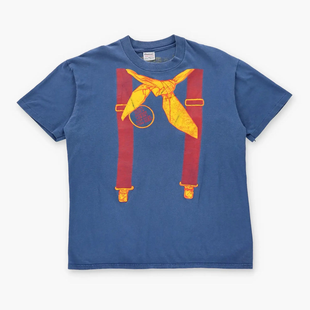 Igor's Cowboy Jazz Band Neck Scarf & Suspenders Graphic USA Made T-Shirt (L) Vintage Sole Melbourne