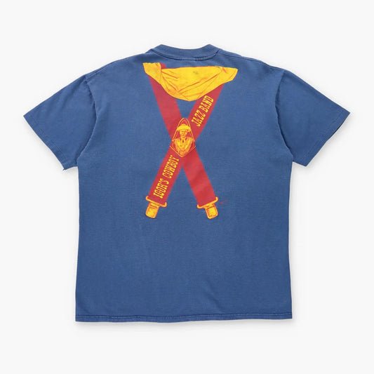 Igor's Cowboy Jazz Band Neck Scarf & Suspenders Graphic USA Made T-Shirt (L) Vintage Sole Melbourne