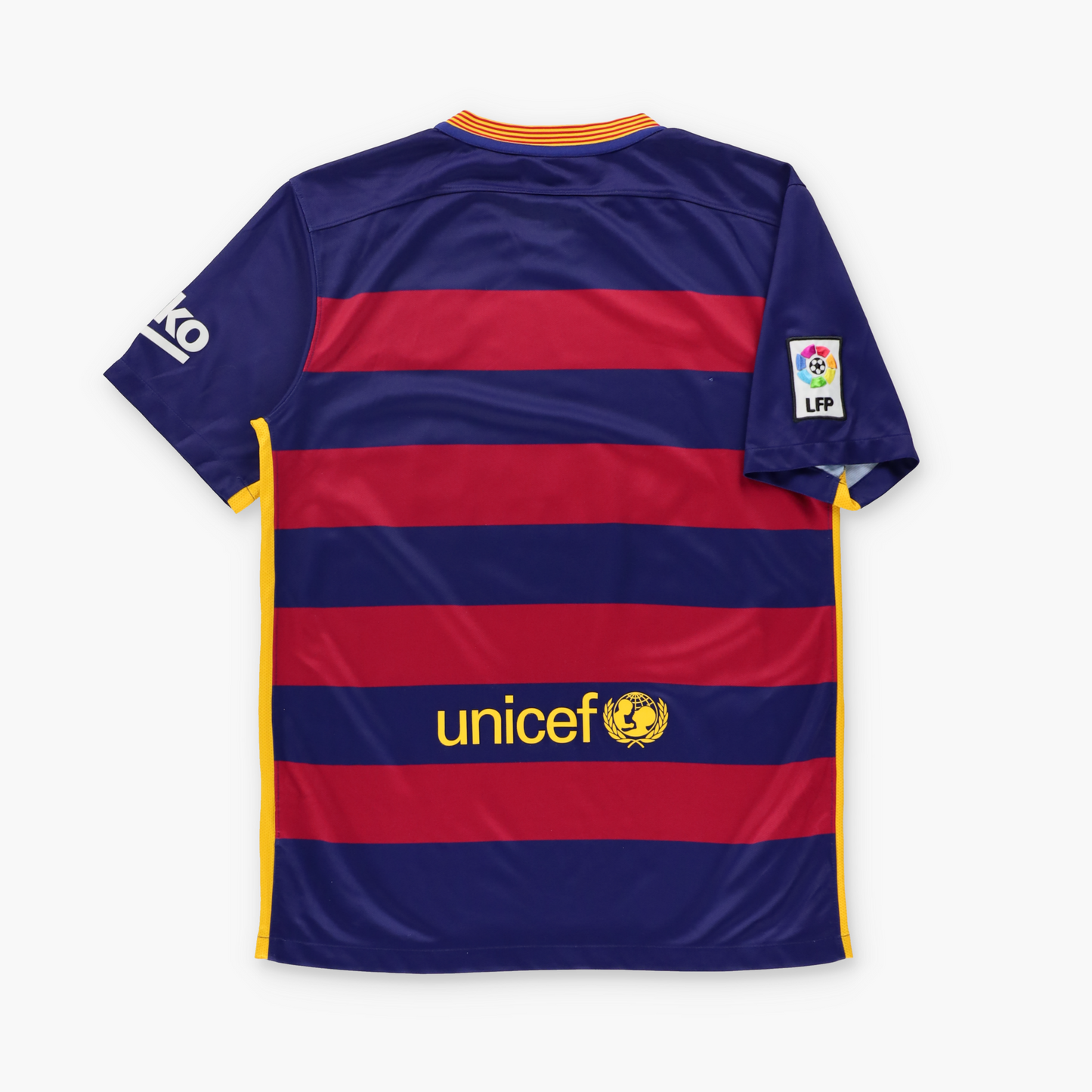 NIKE Barcelona 2015/2016 Home Soccer Jersey (M)