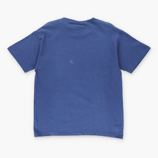 Vintage NIKE New With Tags Embroidered Swoosh Navy & White T-Shirt (S) Vintage Sole Melbourne