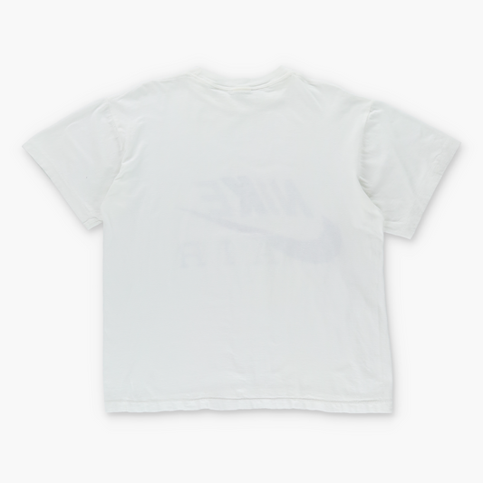 Vintage NIKE AIR Swoosh Stripe Logo Single Stitch T-Shirt (M) Vintage Sole Melbourne
