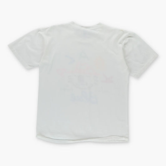 Vintage 1988 KOALA BLUE Olivia Newton-John USA Made Single Stitch White T-Shirt (L)