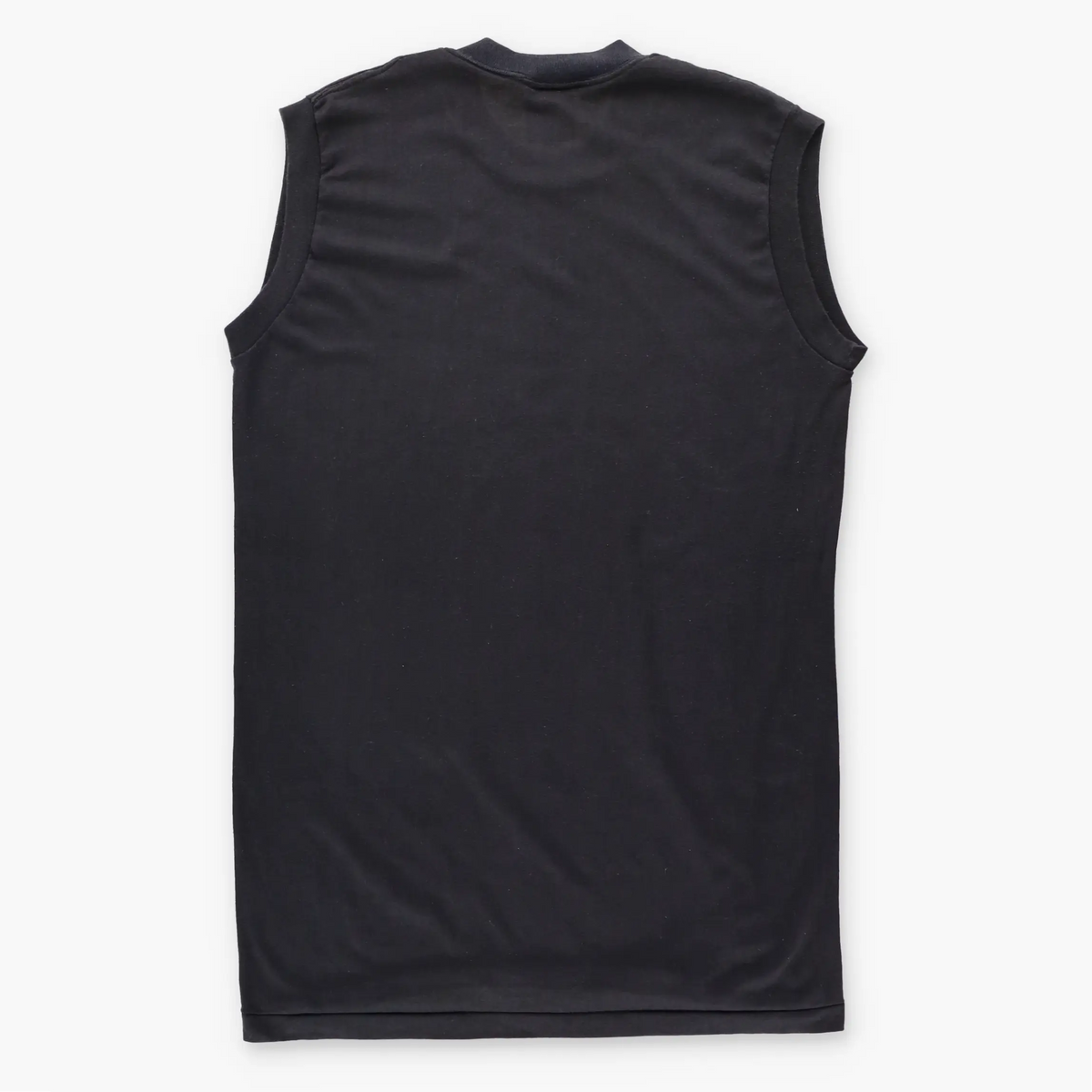 Vintage 1988 HARLEY DAVIDSON "Real Steel" Black Single Stitch Sleeveless Tee USA Made (M TALL) Vintage Sole Melbourne