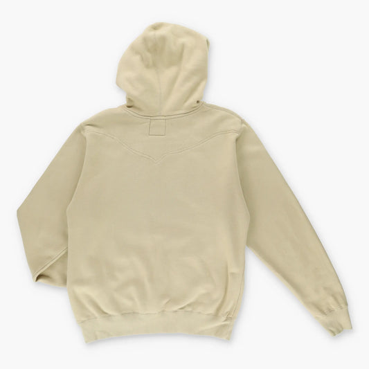 Vintage BILLABONG Y2K Graphic Spell Out Logo Surf Beige Hooded Sweatshirt (L) Vintage Sole Melbourne