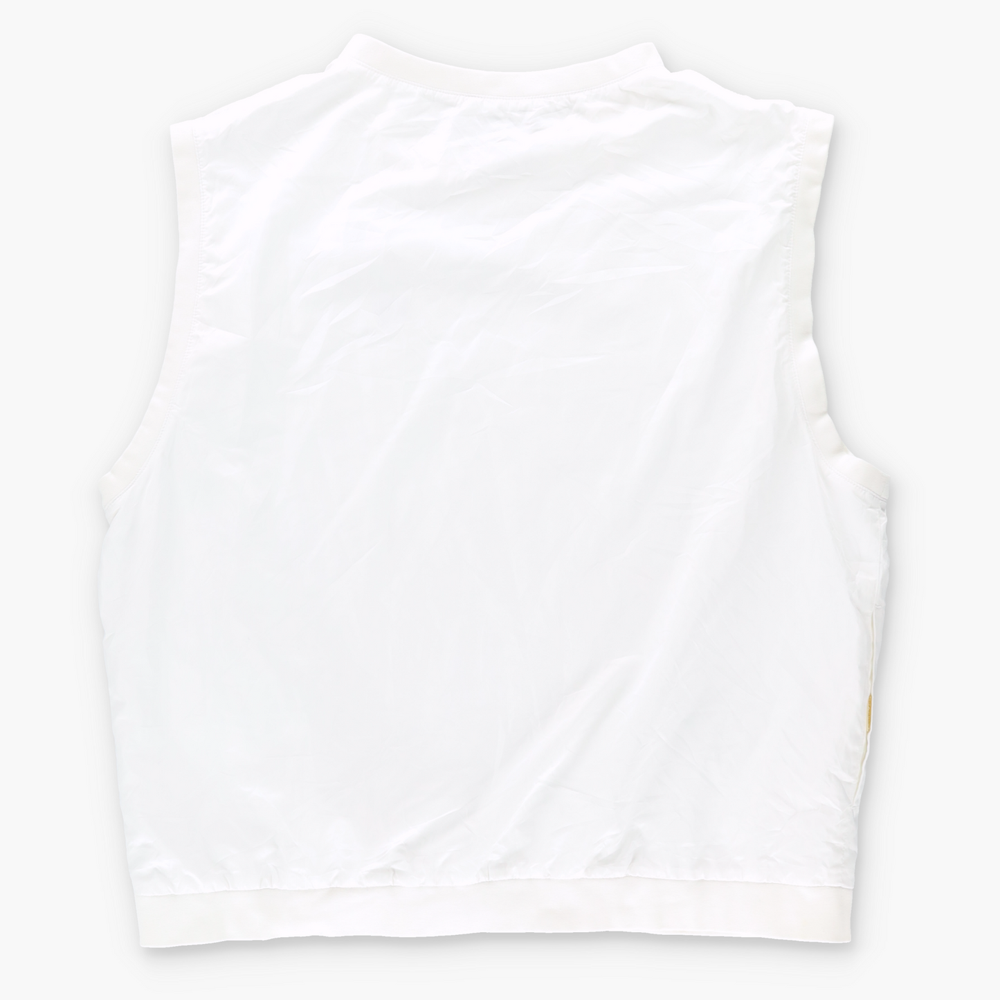 RALPH LAUREN POLO Embroidered Logo White Golf Windbreaker Vest (XL)