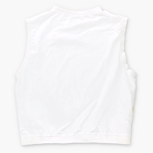 RALPH LAUREN POLO Embroidered Logo White Golf Windbreaker Vest (XL) Vintage Sole Melbourne