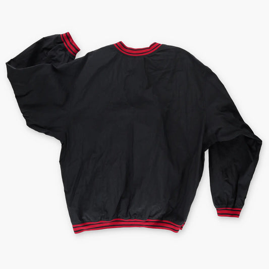 NIKE Embroidered Swoosh Red & Black Windbreaker Sweatshirt (XXL) Vintage Sole Melbourne