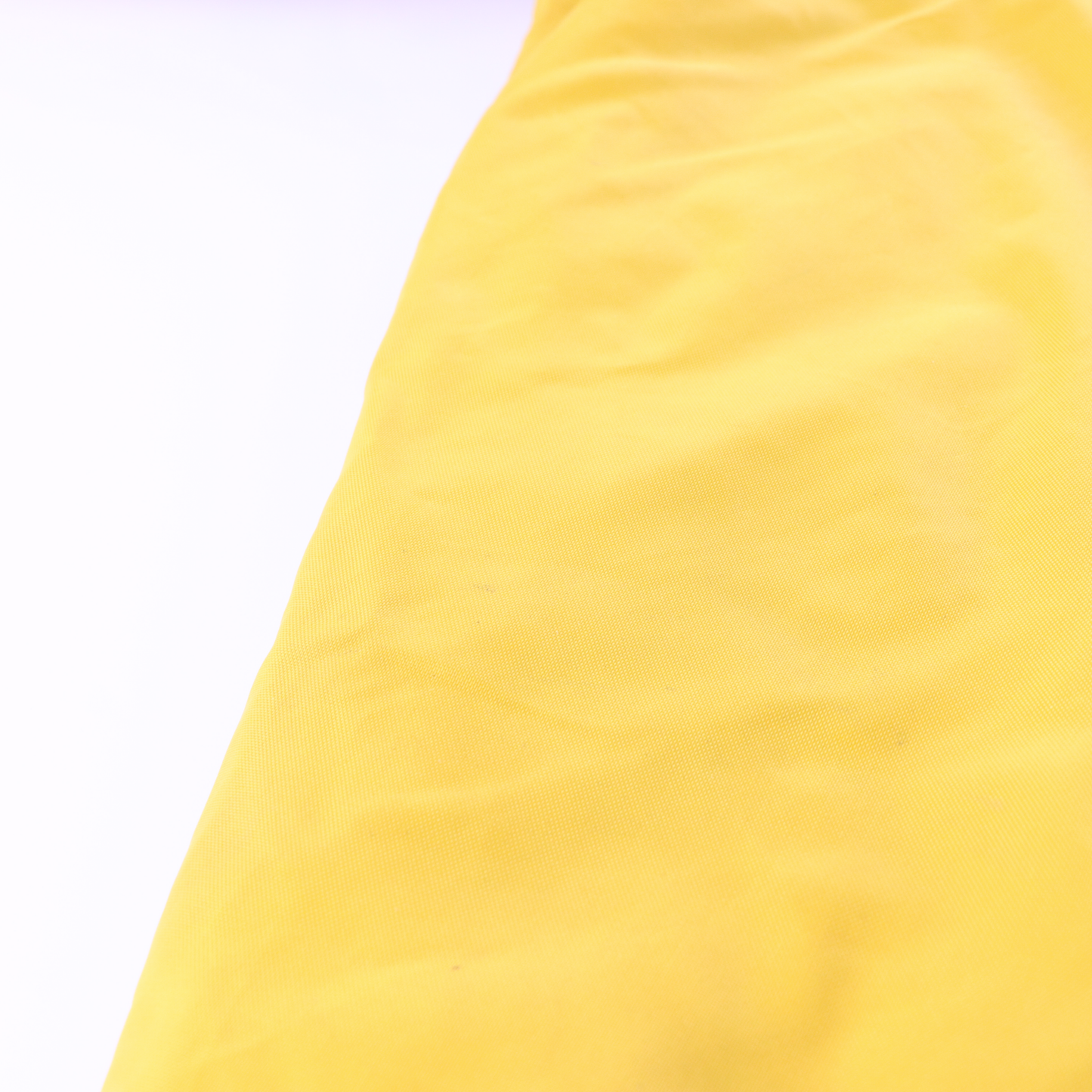 NIKE 90s Yellow Black Centre Swoosh Oversized Anorak Pullover Windbreaker (L)