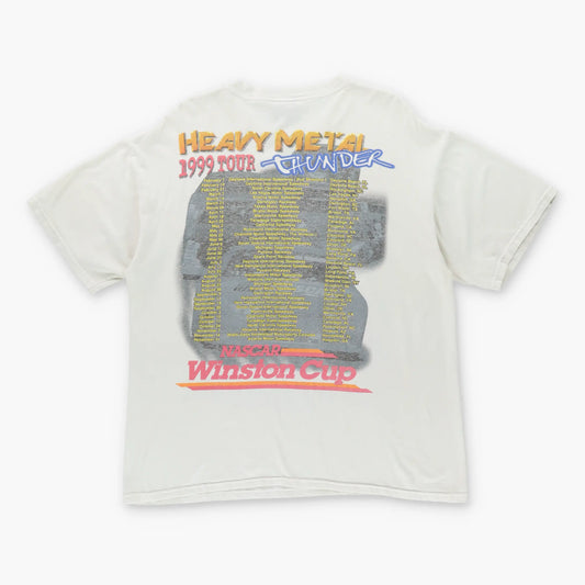 1999 NASCAR Winston Cup 'Heavy Metal Thunder' Tour T-Shirt (XL) Vintage Sole Melbourne