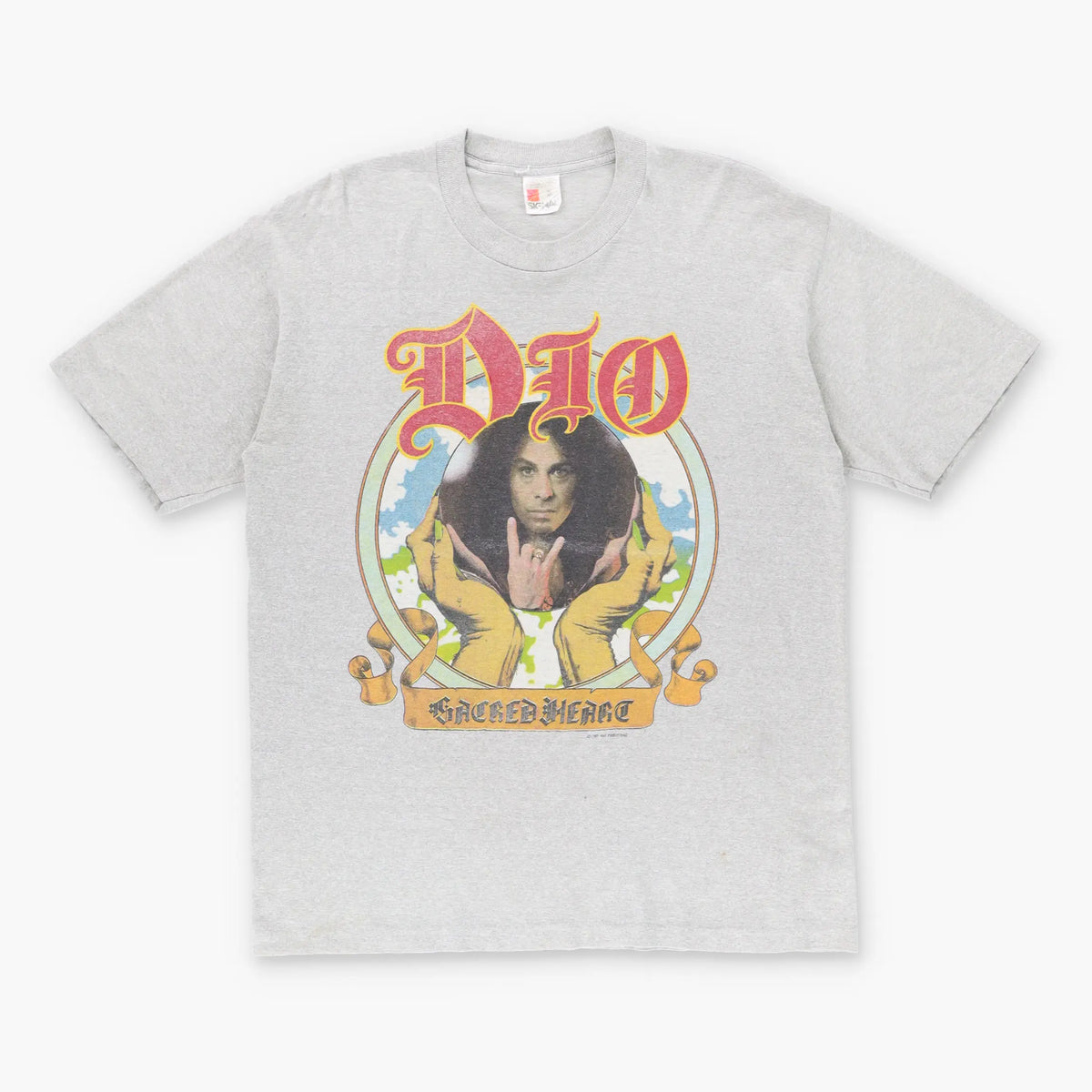 1985 DIO 'Sacred Heart' Single Stitch Heavy Metal Band T-Shirt (L) Vintage Sole Melbourne