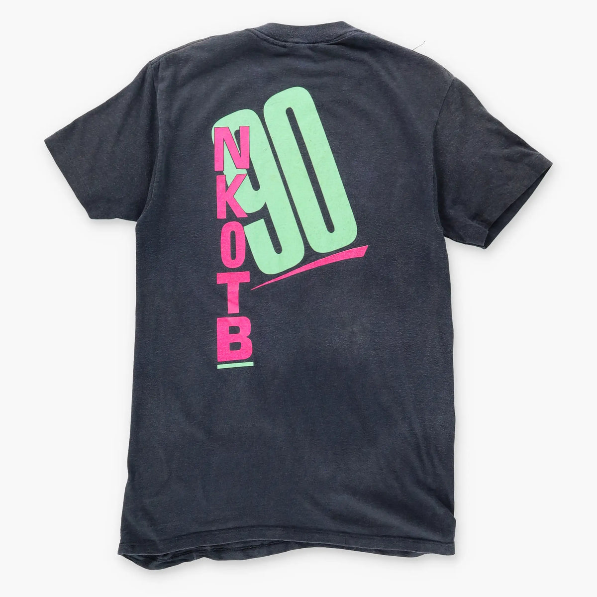 1990 NEW KIDS ON THE BLOCK Colourful Boy Band Merch Tee (XS) Vintage Sole Melbourne