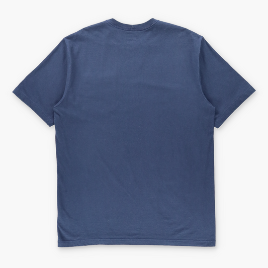 CARHARTT 'Original Fit' Navy Blue Front Pocket Logo T-Shirt (L TALL) Vintage Sole Melbourne
