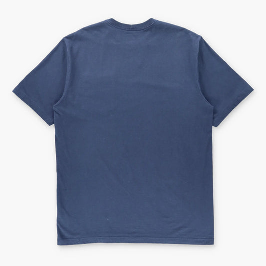 CARHARTT 'Original Fit' Navy Blue Front Pocket Logo T-Shirt (L TALL) Vintage Sole Melbourne