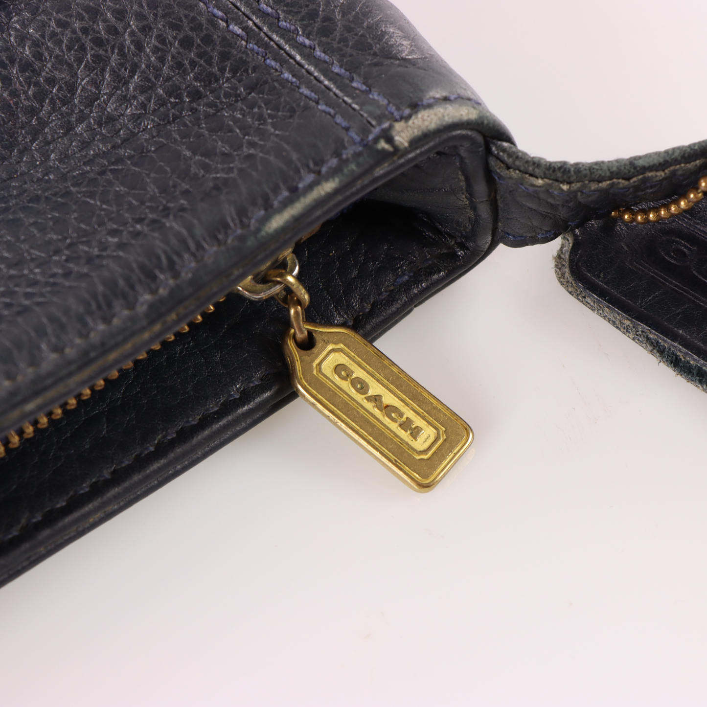Vintage COACH 'Sonoma' 4924 Black Leather Shoulder Bag