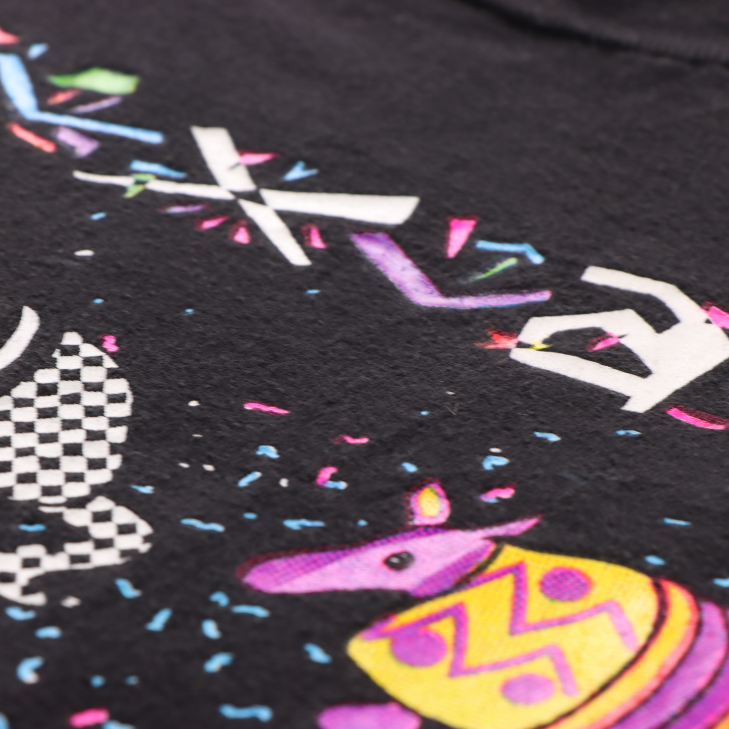 1992 TEXAS Phil Pettit Armadillo Fluro Graphic Tee (L)