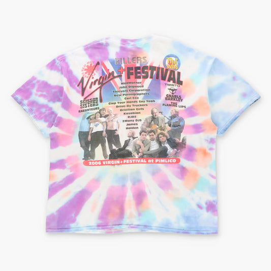 Vintage 2006 Virgin Music Festival Pimlico Baltimore Band Lineup Tie-Dye Tee (XL)