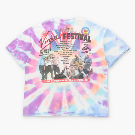 Vintage 2006 Virgin Music Festival Pimlico Baltimore Band Lineup Tie-Dye Tee (XL) Vintage Sole Melbourne