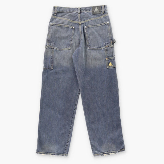 Vintage LEVI'S SILVERTAB Carpenter Back Strap Detail Grunge Denim Jeans (32x32) ***COCO Vintage Sole Melbourne