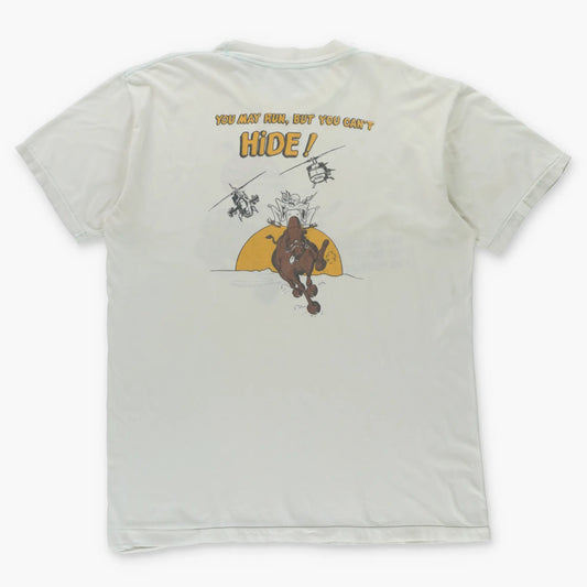 Bart Simpson "Yo Saddam" Single Stitch Double Sided T-Shirt (L) - Vintage Sole Melbourne