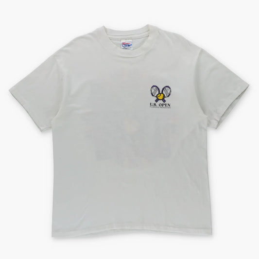 US Open Flushing Meadows New York 1996 HANES Single Stitch USA Made Tee (L) - Vintage Sole Melbourne